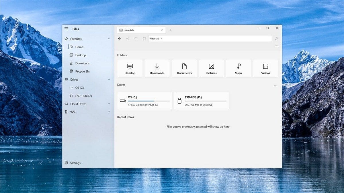 A look at Files layout