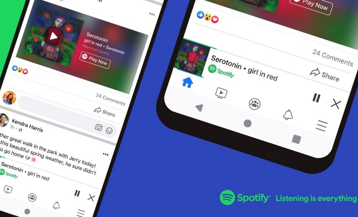 Spotify on facebook