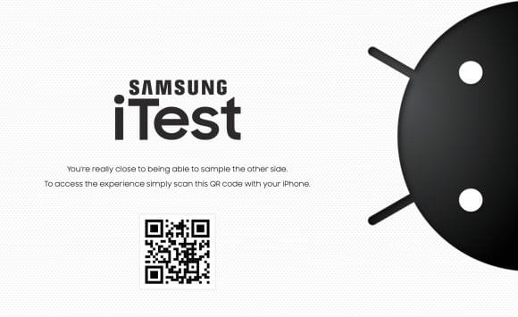 Samsung makes it easy for iPhone users to check out Android OS Samsung iTest